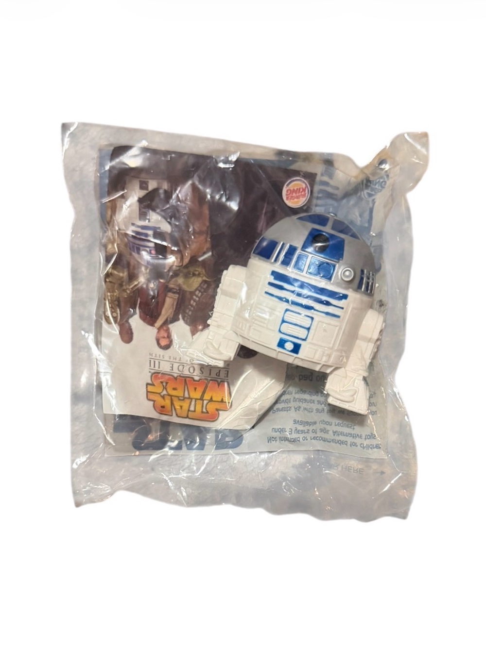 2005 Burger King Star Wars Episode III R2-D2 toy